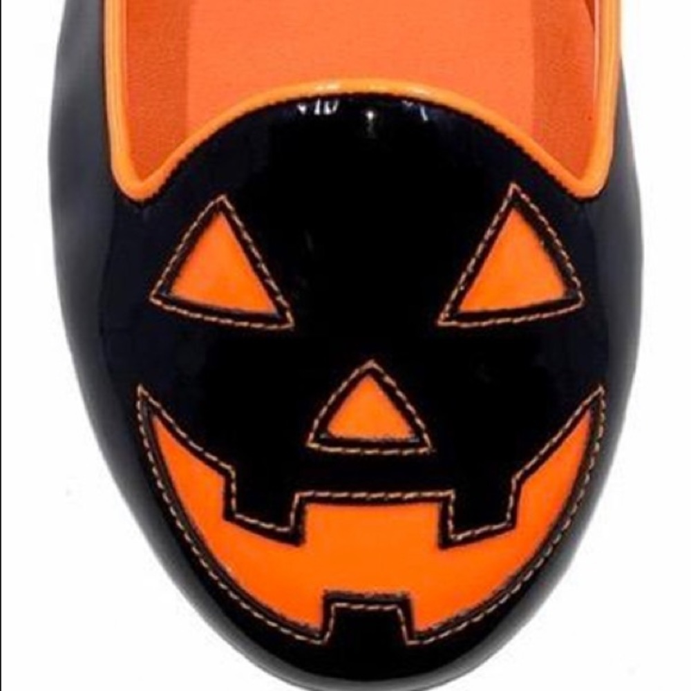 Strange Cvlt Jack-o-lantern Flats Black/Orange
